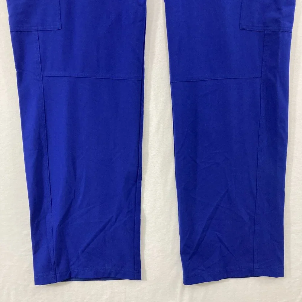 FIGS Pants‎ Men's size XXL Blue Axim Cargo Scrub Double Pocket